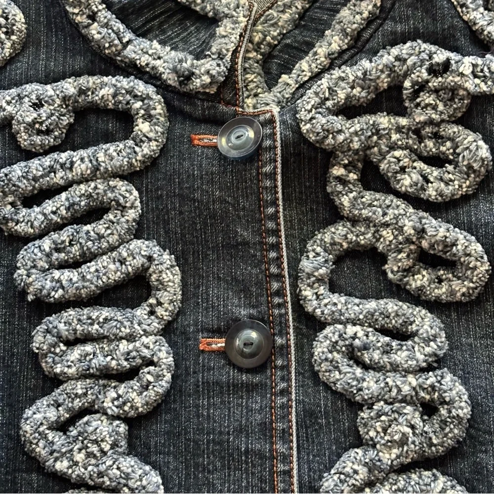 Vintage Worth Denim Jacket, Size 12 - Picture 2 of 11